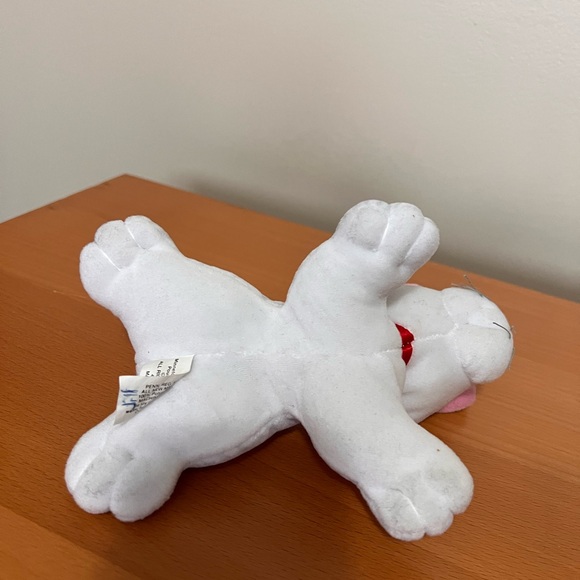 Tonka Pound Puppy White Cat Plush - Picture 7 of 9
